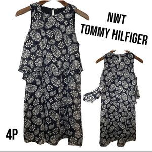 Tommy Hilfiger NWTs Floral Print Whispy Top Sleeveless Dress